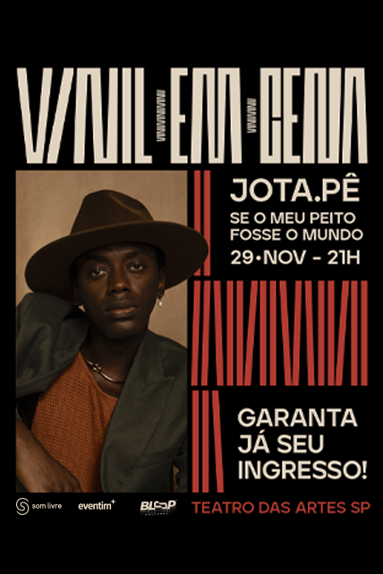 VINIL EM CENA – JOTA.PÊ – SE O MEU PEITO FOSSE O MUNDO